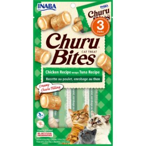 Churu bites gato pollo y atún x 3 unidades